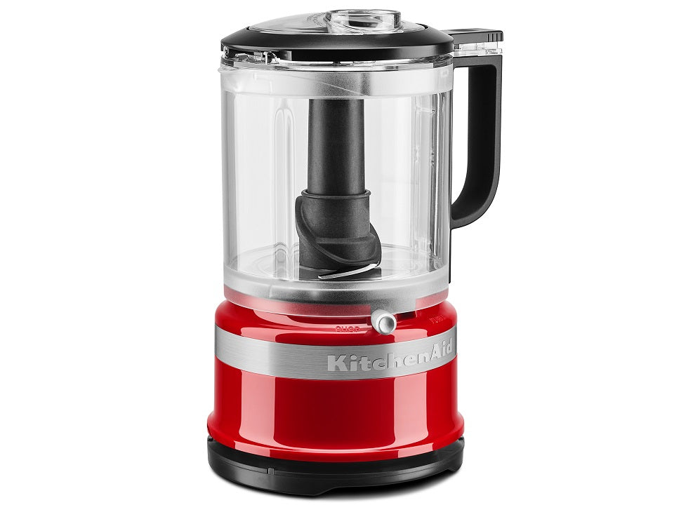 5 Cup Food Chopper with Whisk - Electric Vegetable Chopper & Mixer for Salsa, Nuts, Baby Food - Perfect for Kitchen, Camping & Meal Prep