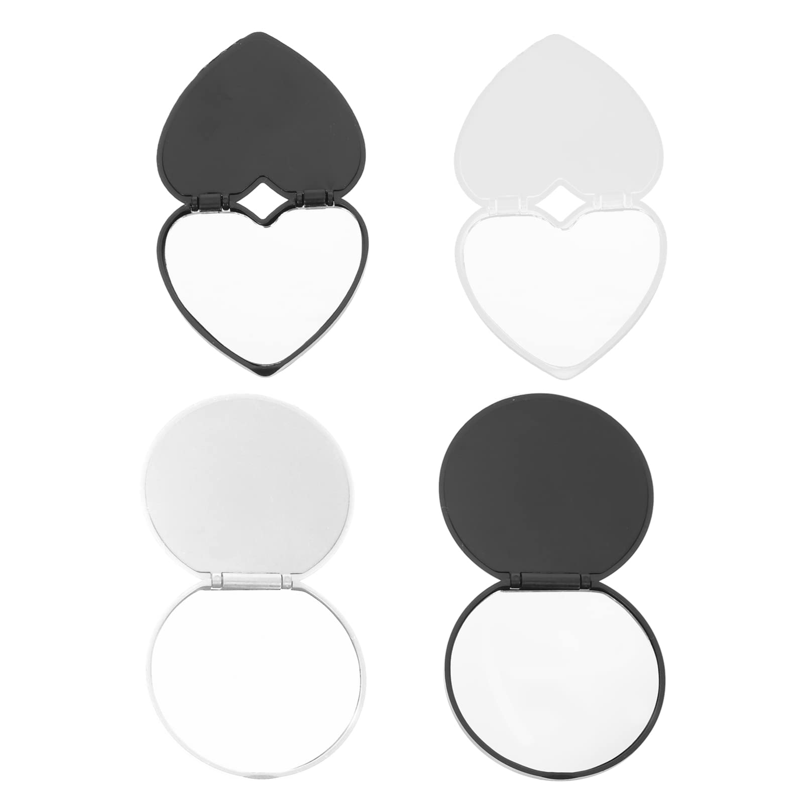 FRCOLOR 20pcs Compact Makeup Mirror for Women - Double-Sided Portable Pocket Mirror with Case, Perfect for Purse, Travel & Touch-Ups | Vanity, Bridal & Everyday Use