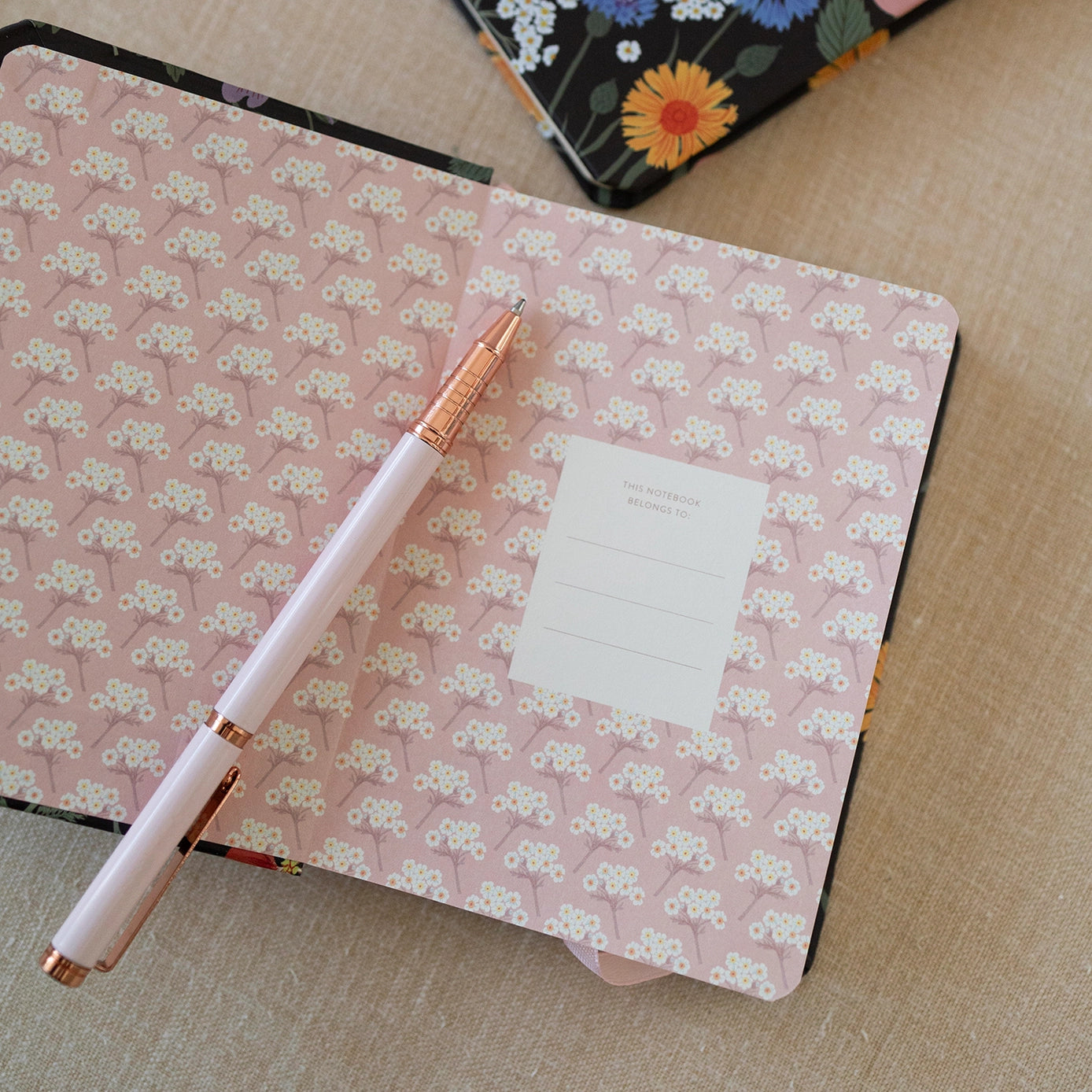 Botanica Paper Co. Hardcover Floral Notebook - A5 Lined Journal for Writing, Sketching & Note Taking - Perfect Gift for Students, Artists & Office Use