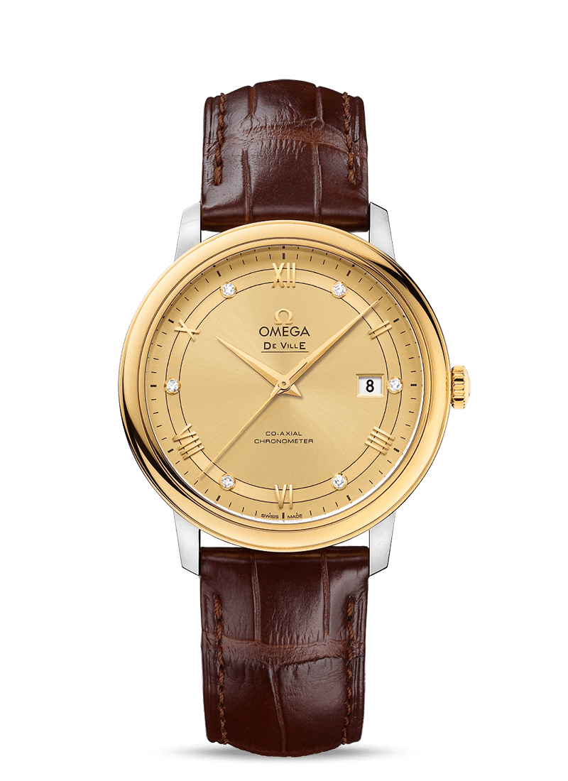 OMEGA De Ville Prestige Co-Axial 39.5mm Men's Luxury Watch - Elegant Dress Watch for Business & Formal Occasions