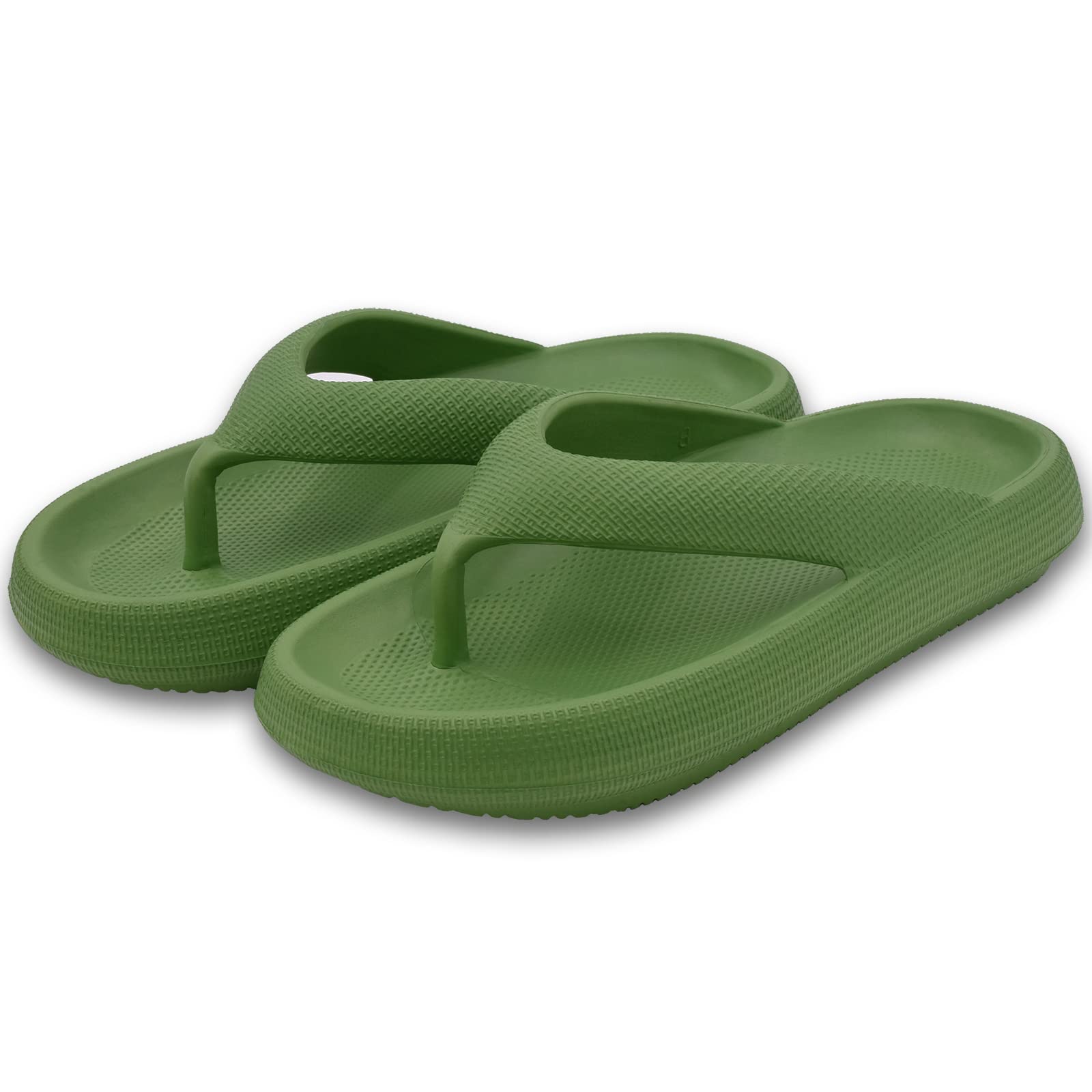 Women's & Men's Pillow Soft Flip Flops - Cushioned EVA Beach Sandals for Spa, Bath & Walking | Comfortable Slides for Pool, Vacation & Summer Outfits