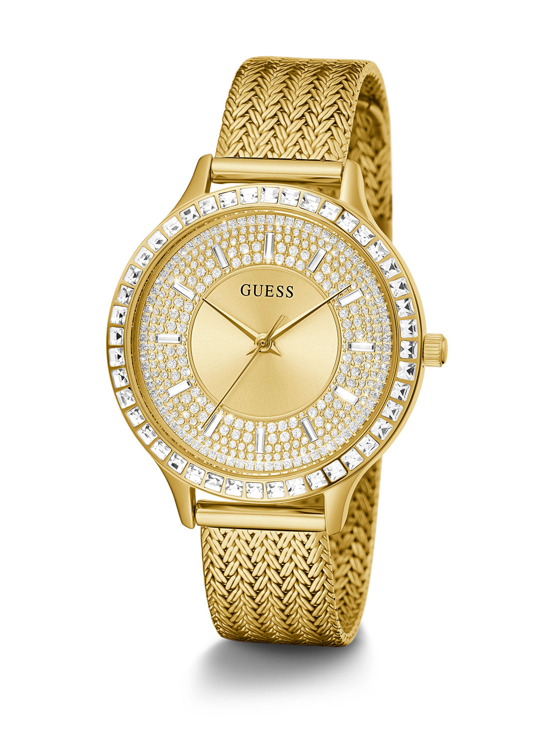 Elegant Gold Mesh Watch for Women - Stylish & Durable Dress Watch for Parties, Weddings & Formal Events
