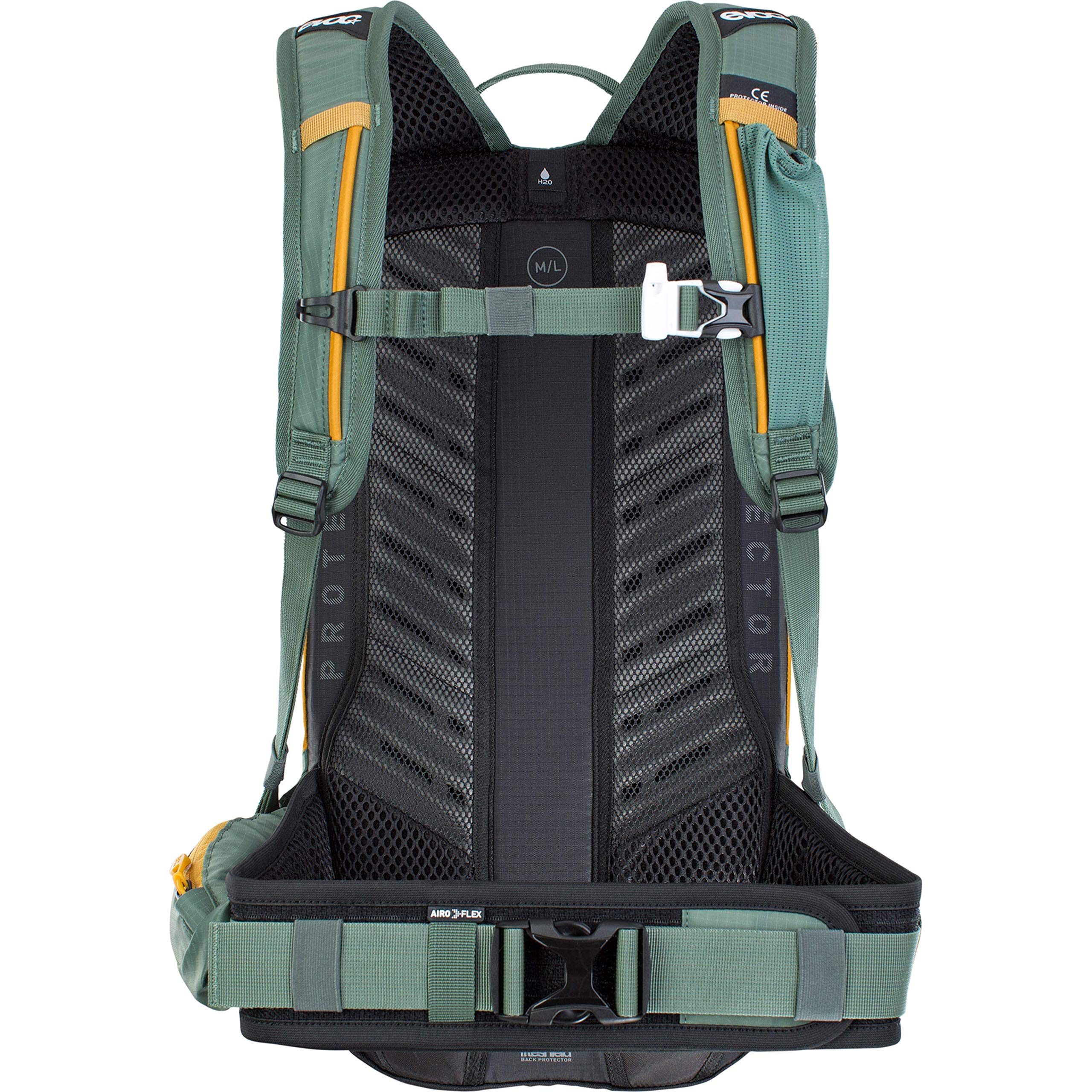 EVOC Unisex Lightweight Race Protector Backpack - Durable & Water-Resistant Hiking Daypack for Cycling, Running & Outdoor Adventures (1 Pack) - Perfect for Commuting, Travel & Sports Gear Storage