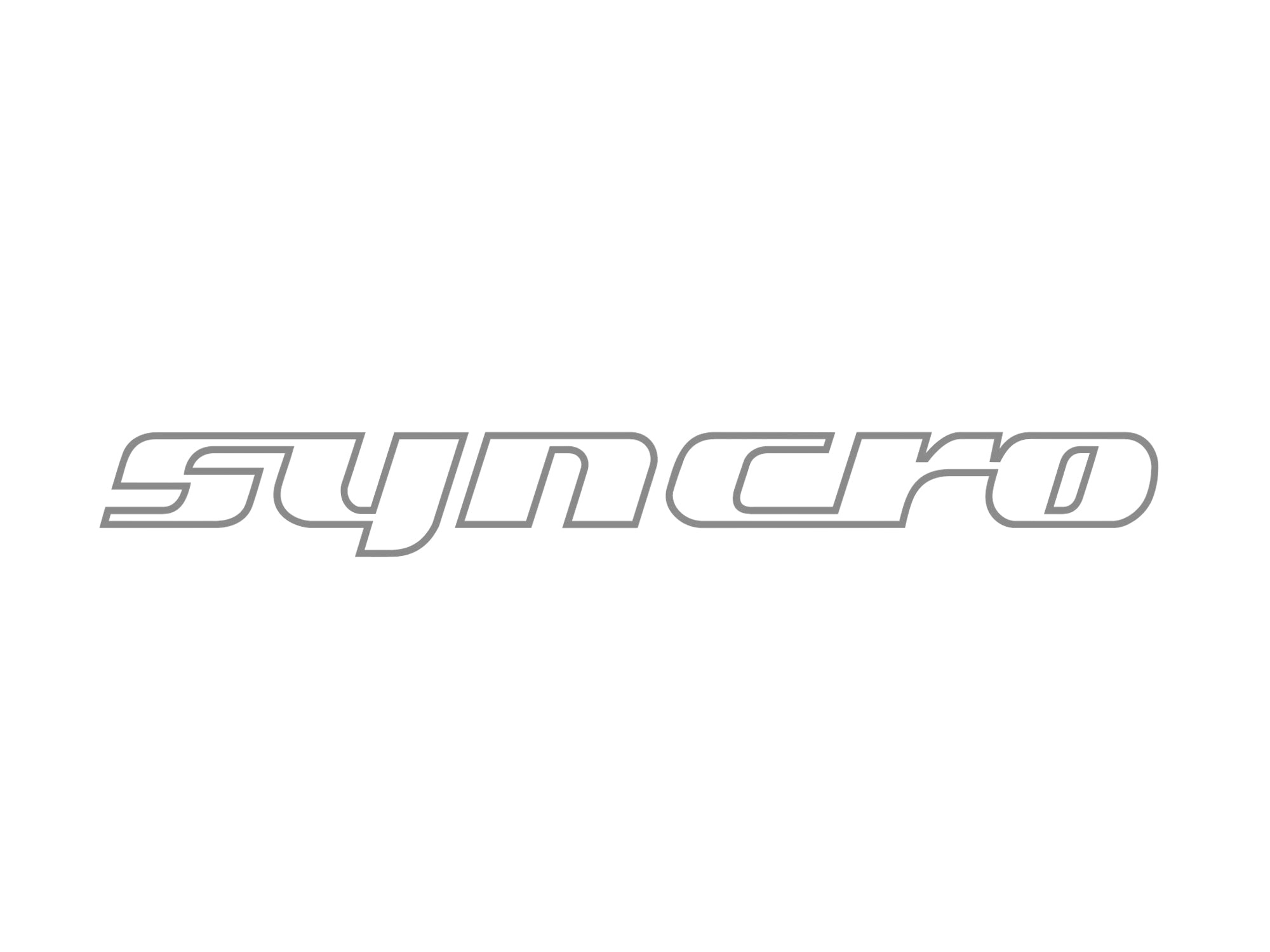 Syncro Decal - High-Quality Vinyl Stickers for Cars, Laptops & DIY Projects - Waterproof & Durable Decorative Decals for Personalization & Customization - Perfect for Car Decals, Laptop Skins, Wall Art & Gift Ideas