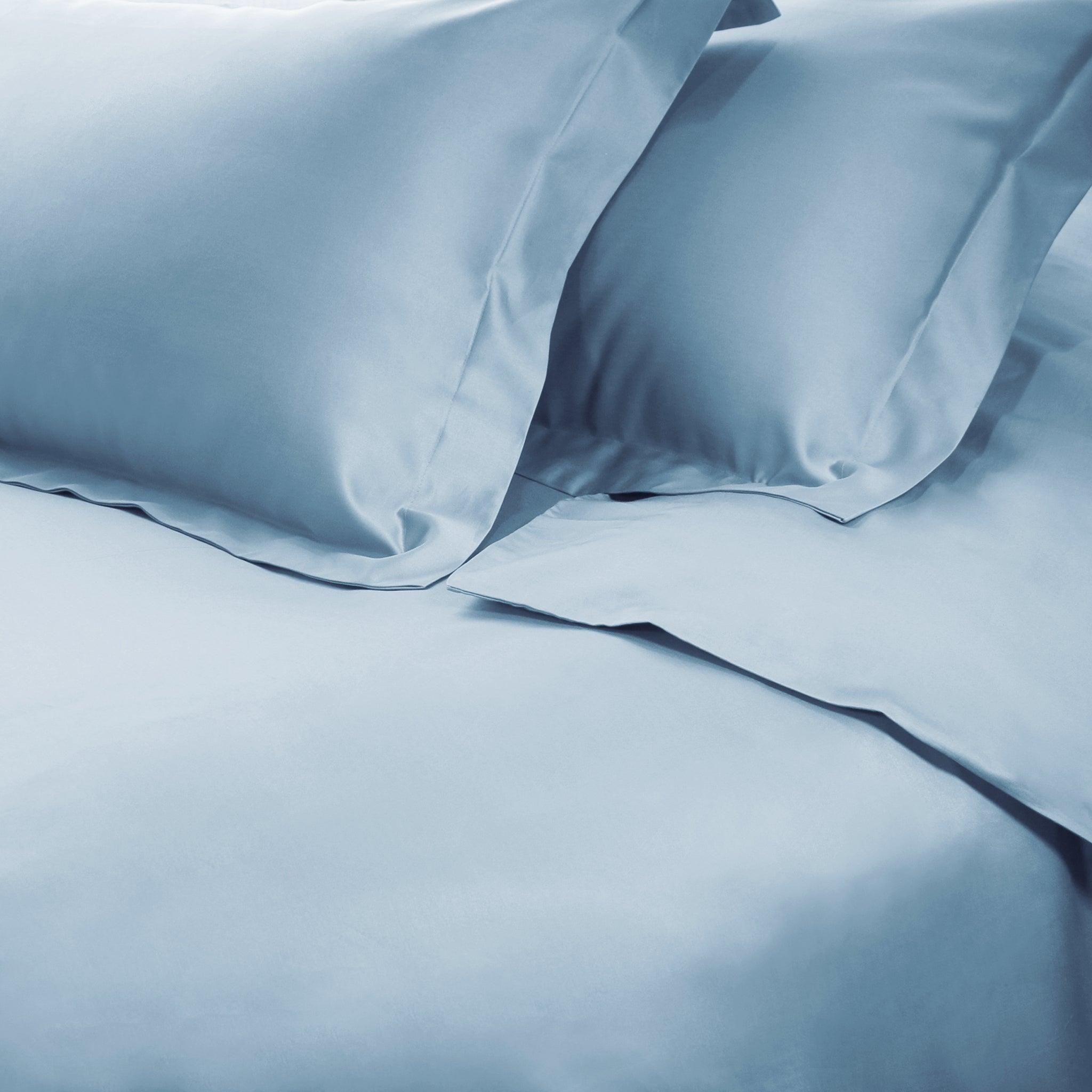 Premium Egyptian Cotton 650 Thread Count Duvet Cover Set - Ultra Soft Queen/King Size Bedding for Luxury Hotels & Master Bedrooms