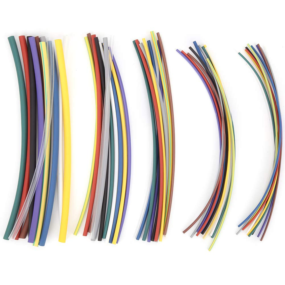Premium 55pcs Heat Shrink Tubing Kit - Industrial Grade Wire Wrap Cable Sleeves for Electrical Insulation & Protection - Ideal for DIY, Automotive, Electronics & Home Repair Projects