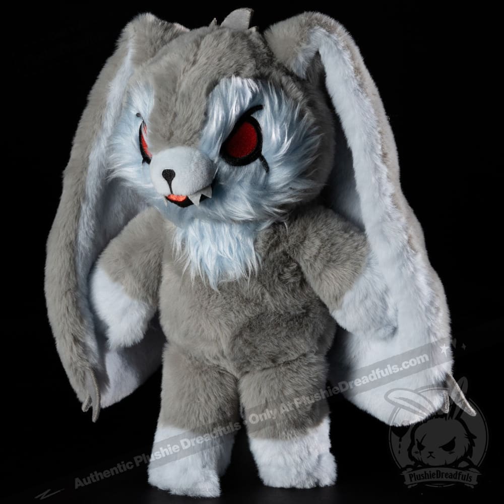 Plushie Dreadfuls Werewolf Bunny Stuffed Animal - Werebun Soft Plush Toy for Halloween Decor, Horror Collectors & Unique Gift Ideas