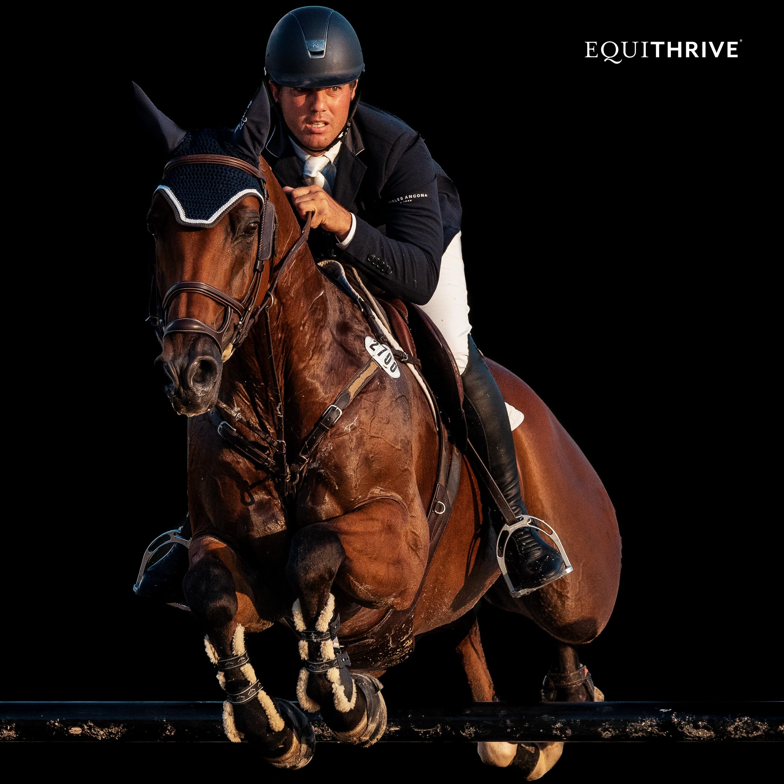 Equithrive Original Joint Supplement Powder for Horses - Resveratrol & Hyaluronic Acid Formula - 2 lb Bag - Supports Mobility & Joint Health - Ideal for Performance Horses & Senior Equine Care