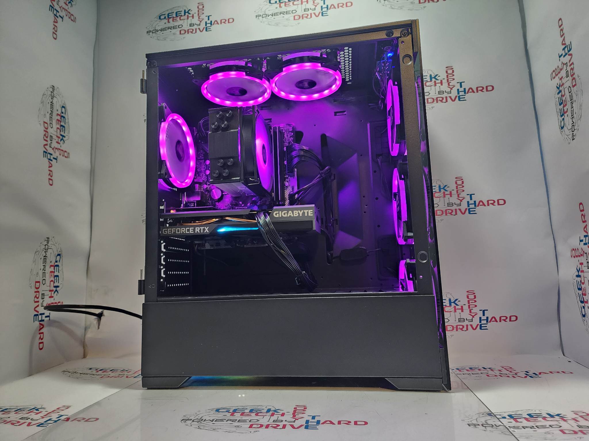 Custom Gaming PC Desktop Computer - AMD Ryzen 7 7800X3D, 1TB SSD, 32GB DDR5 RAM, NVIDIA RTX 5060, Black Vog B650 - Ultimate Gaming & Streaming Setup for Esports & 4K Gaming