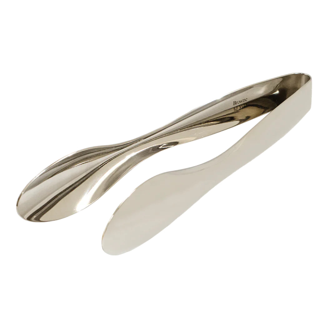 Browne Eclipse 12-Piece Serving Tongs Set - Stainless Steel Kitchen Utensils for BBQ, Buffet, Salad, and Party Serving