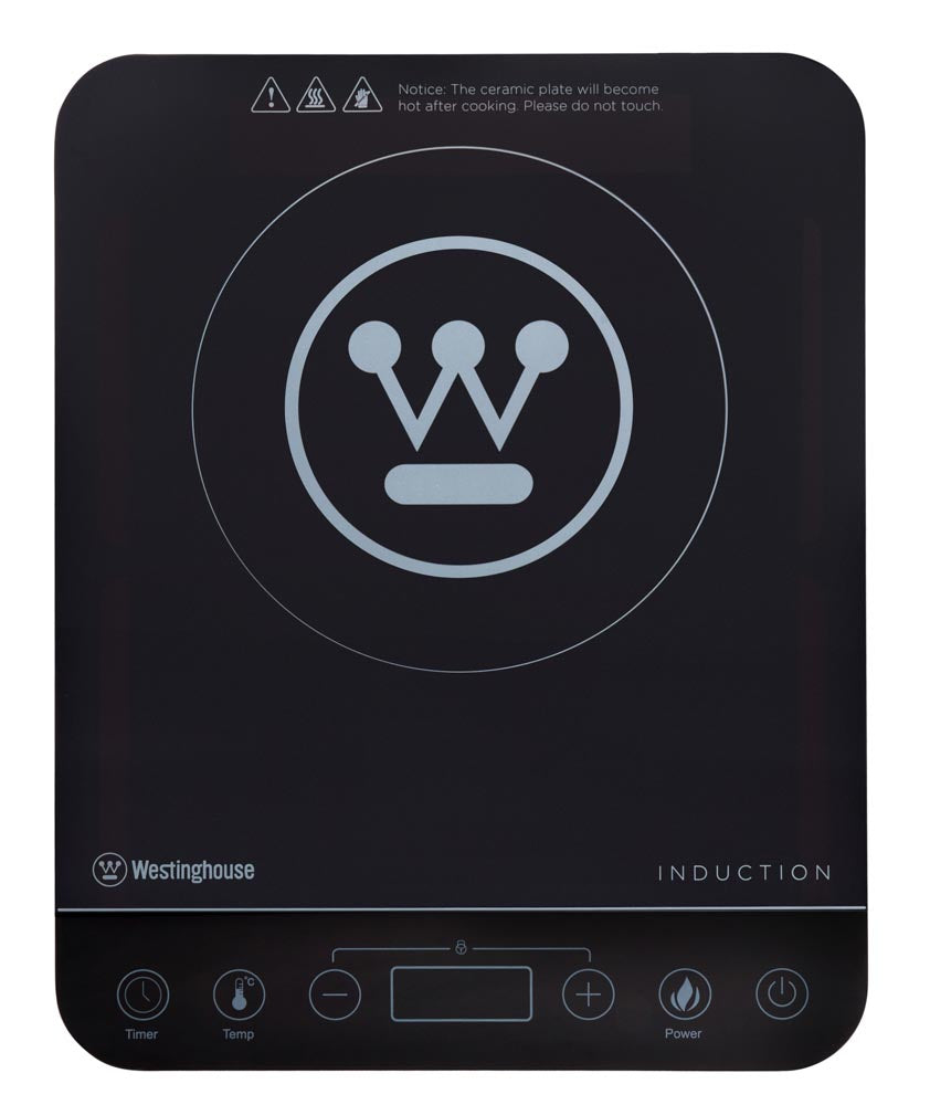 Portable Induction Cooktop WHIC01K - Fast Heating, Energy Efficient, 1800W Countertop Burner for Home, Kitchen, Camping & Travel - Perfect for Boiling, Frying & Simmering