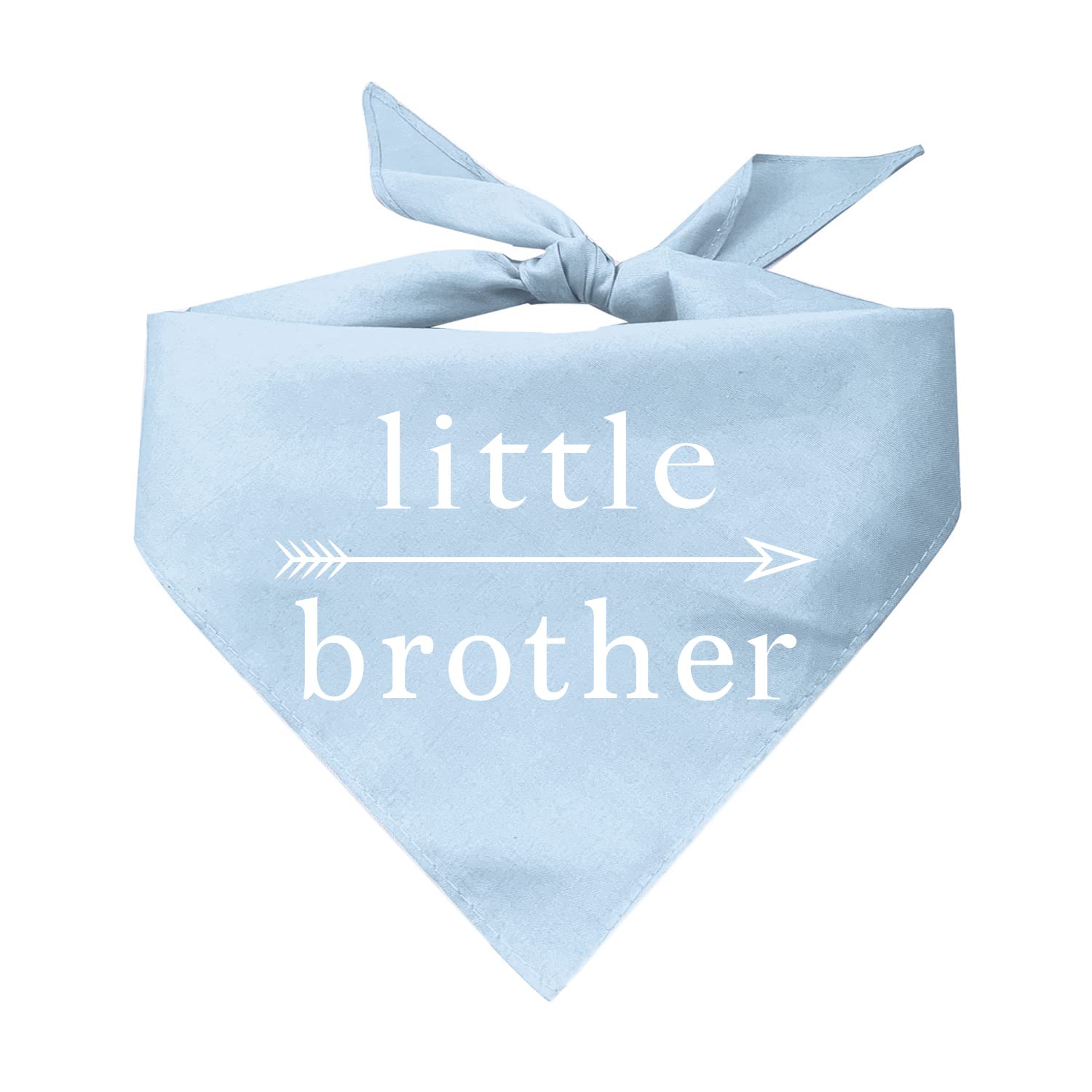 Little Sister Arrow or Little Brother Arrow Gender Reveal Dog Bandana - Baby Pink & Blue for Newborn Announcement - Perfect for Gender Reveal Parties & Pet Photo Shoots