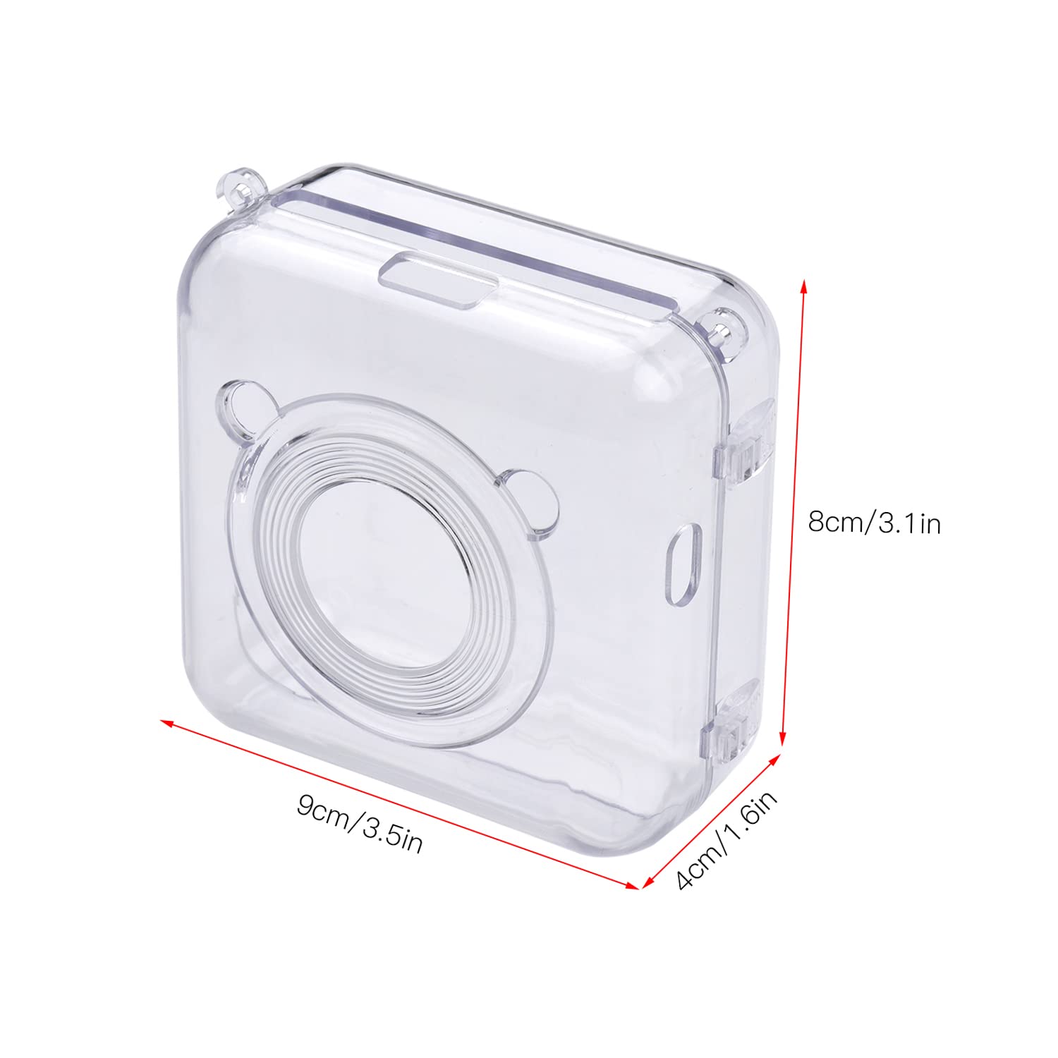 Peripage A6 Thermal Printer Protective Case - Shockproof, Dustproof & Scratch-Resistant Cover with Adjustable Strap | Ideal for Home, Office & Travel Use