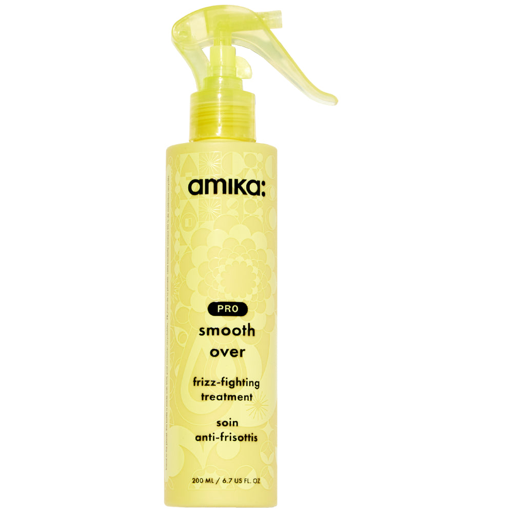 Amika Pro Smooth Over Frizz Fighting Hair Treatment - Anti-Frizz Serum for Smooth & Shiny Hair - Perfect for Daily Styling & Heat Protection