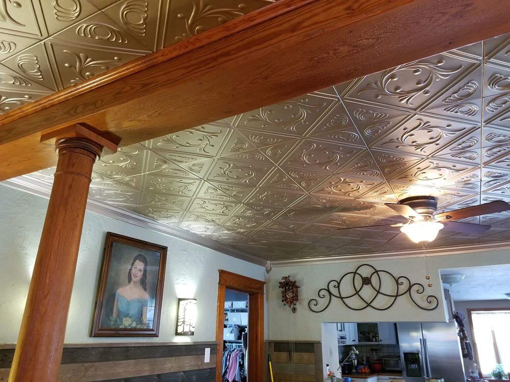 Premium Diamond Wreath Foam Ceiling Tiles - 12