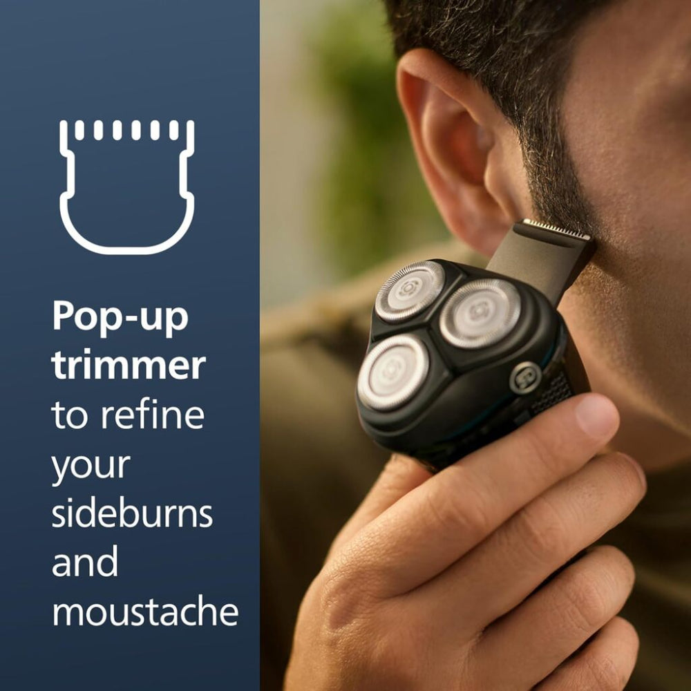 PHILIPS S3145/00 Series 3100 Electric Shaver - Wet & Dry Shaving for Men - Cordless Rechargeable Razor with ComfortCut Blades - Perfect for Travel, Gym & Daily Use
