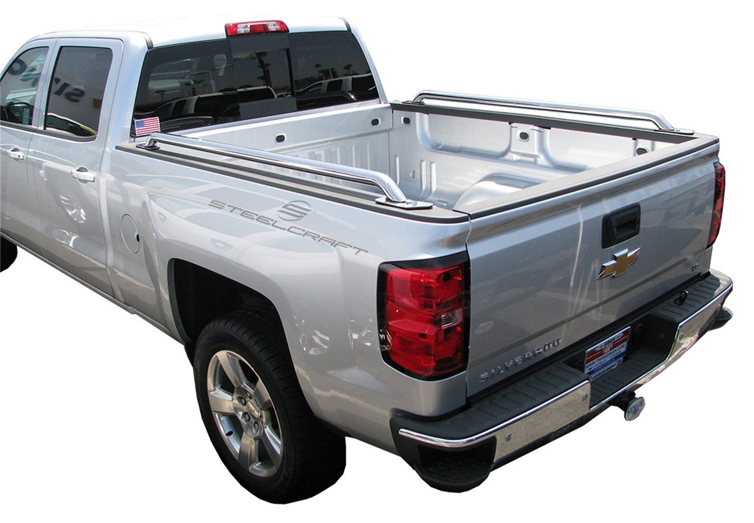Steelcraft 602237 Stainless Steel Bed Rail for Adults & Kids - Safety Guard for Home, Hospital & Travel Use