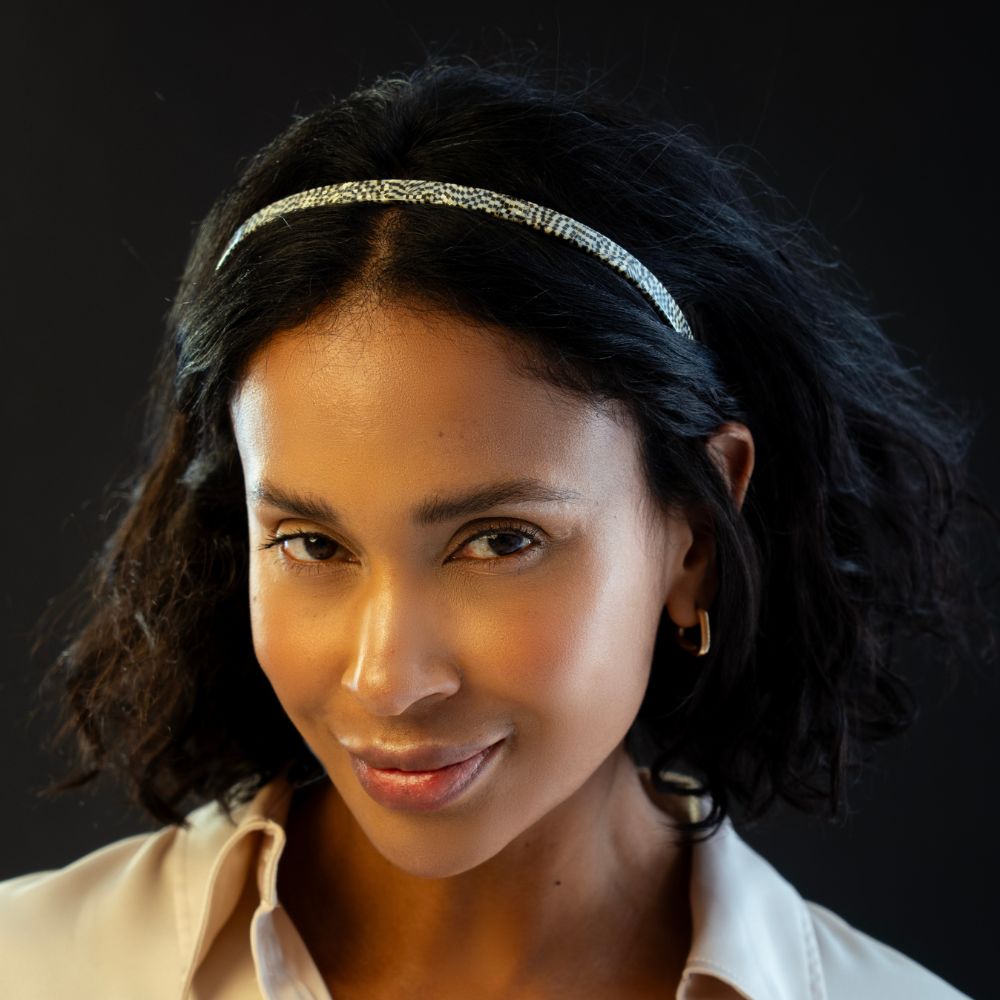 Handmade 10mm Narrow Headband for Women - Elegant Hair Accessory for Weddings, Parties & Everyday Wear