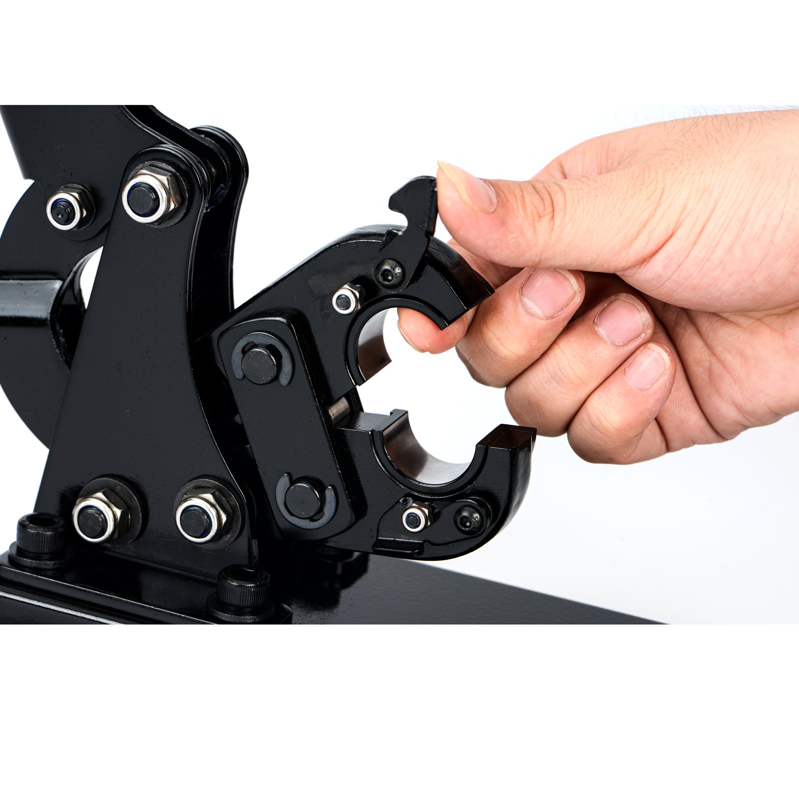 Professional Bench Mount PEX Crimp Tool for 3/8