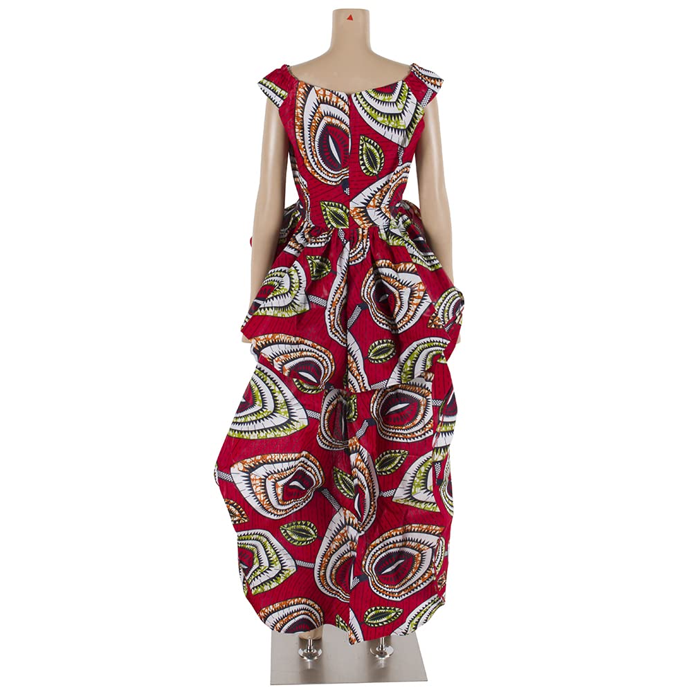 Stylish African Wax Cotton Print Summer Top & Dashiki Dresses for Women - Plus Size Robes & Tunics | Perfect for Beach Vacations, Cultural Events & Boho Fashion