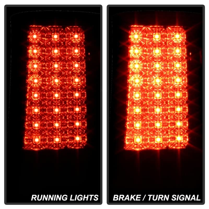 Spyder Auto 5070227 LED Tail Lights - Chrome/Smoke Lens - High Visibility & Style for Trucks, SUVs & Jeeps - Perfect for Night Driving & Custom Upgrades