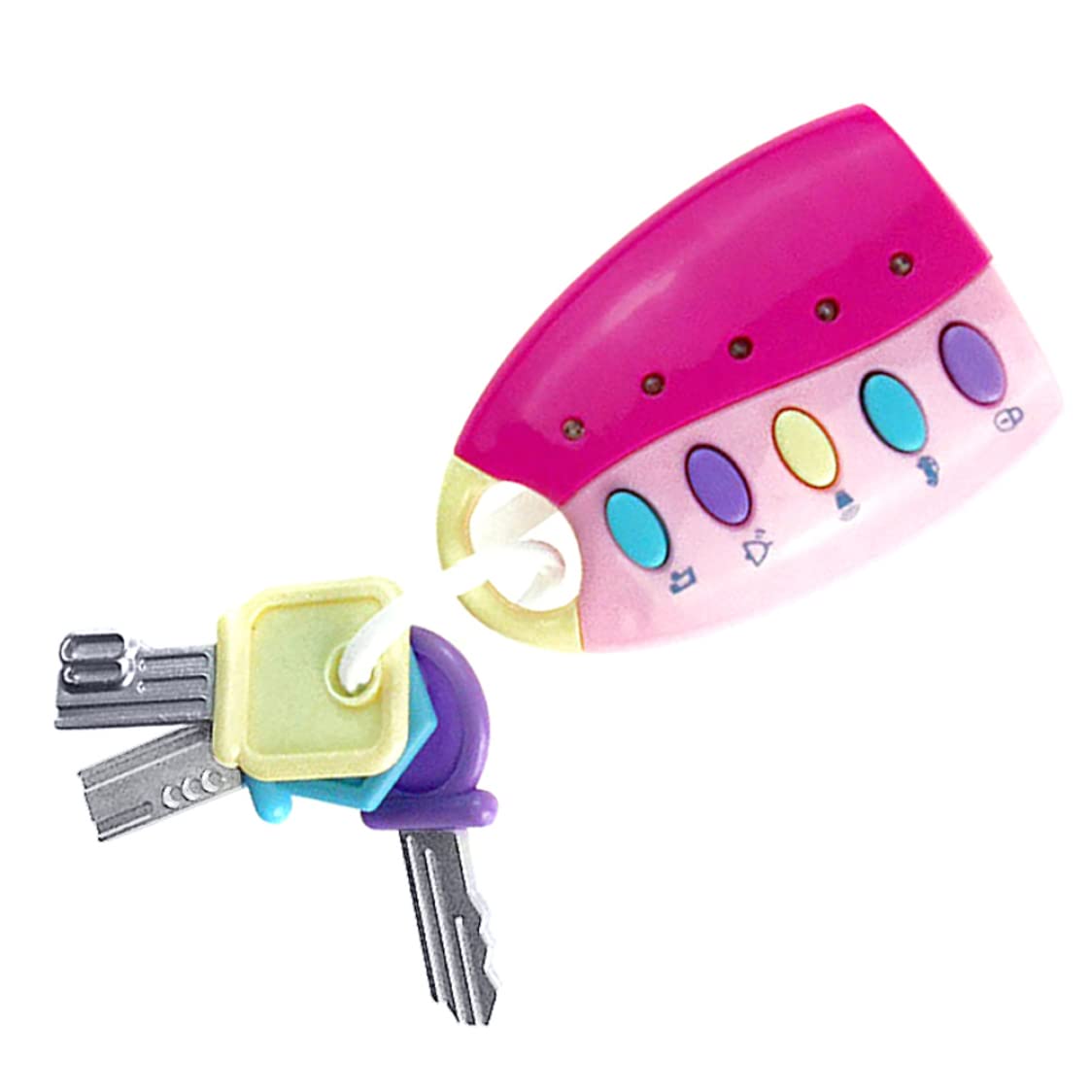 Interactive Baby Toy - Music Remote Car Key Early Educational Flash Toy for Kids | Toddler Learning & Development Gift | Birthday, Party & Festival Present | Perfect for Playtime, Travel & Sensory Stimulation