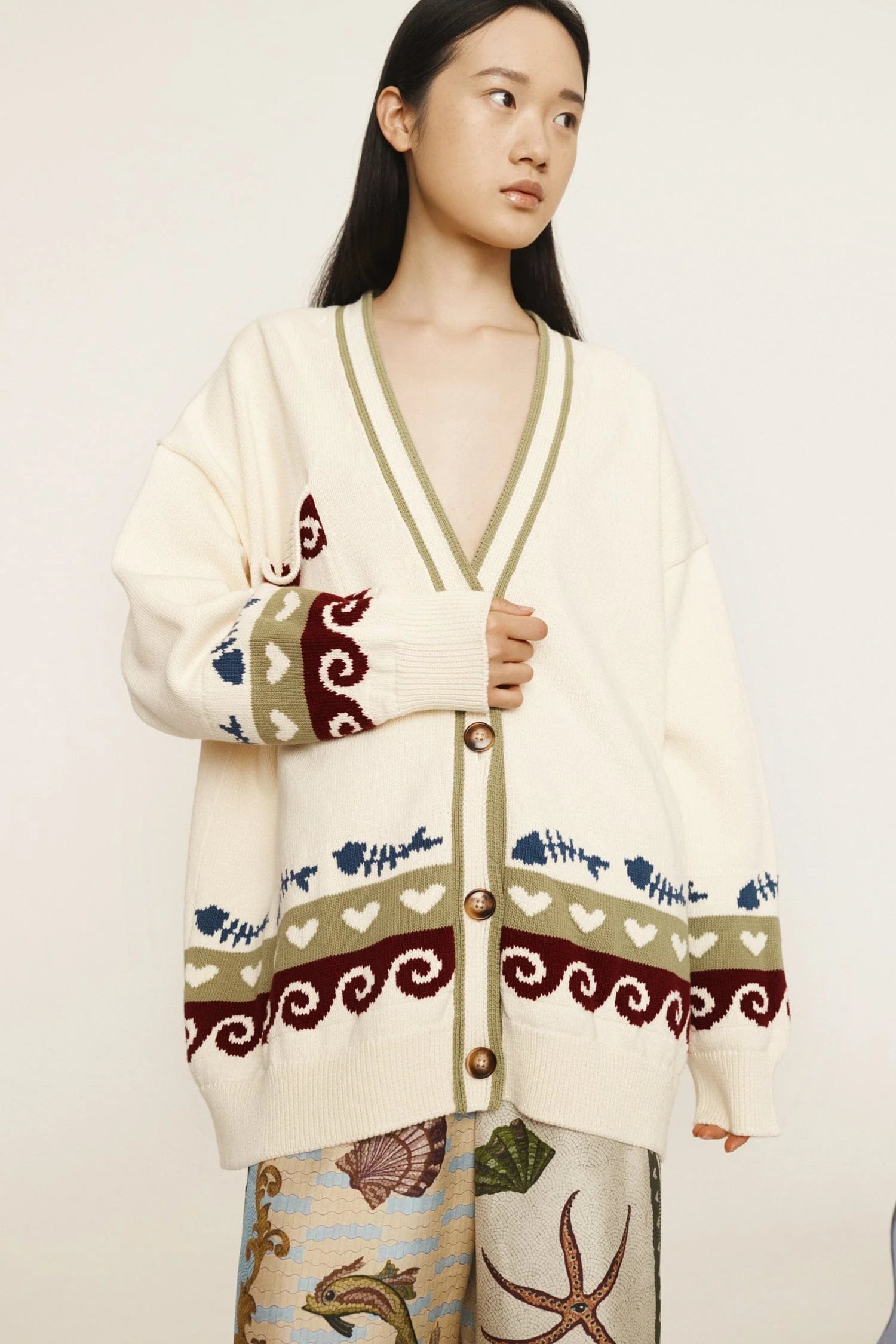 Cozy Bath House Knit Cardigan for Women - Soft Long Sleeve Open Front Sweater - Perfect for Lounge, Spa Days & Relaxing at Home