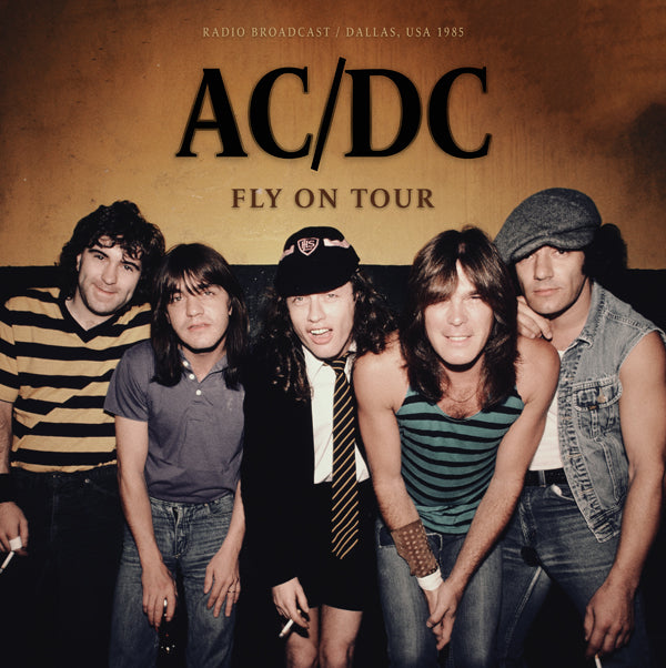 AC/DC Fly On Tour Dallas 1985 Vintage Concert T-Shirt - Classic Rock Band Merchandise for Fans & Collectors - Perfect for Concerts, Gifts & Rock Music Events