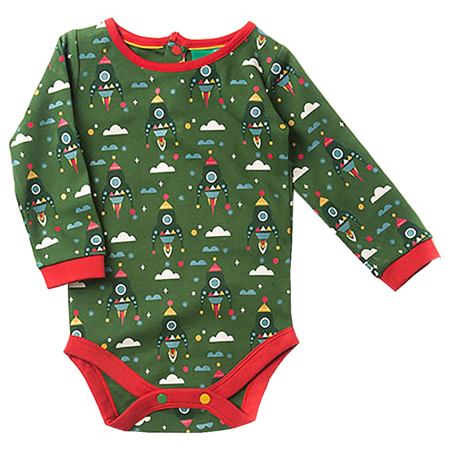 Organic Baby Clothes - 100% Fairtrade Cotton Long Sleeve Bodysuit & Overalls Set | Soft, Hypoallergenic Infant Wear for Newborns & Toddlers | Perfect for Playtime, Daycare & Family Outings