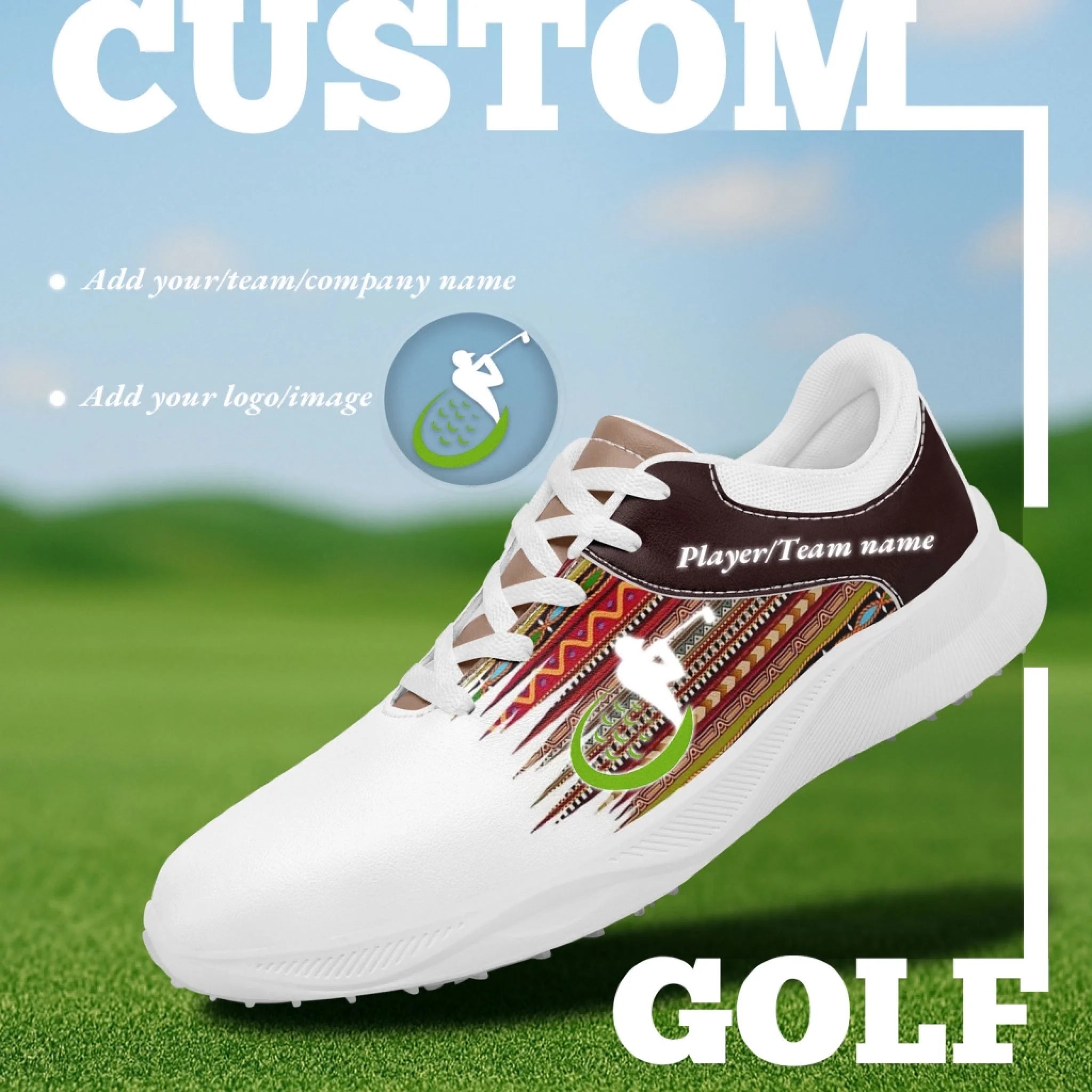 Custom Golf Performance Sneakers for Men & Women - Personalized Durable Athletic Shoes for POD Resellers - Perfect for Golfing, Walking & Casual Wear - FN062 25020099 4