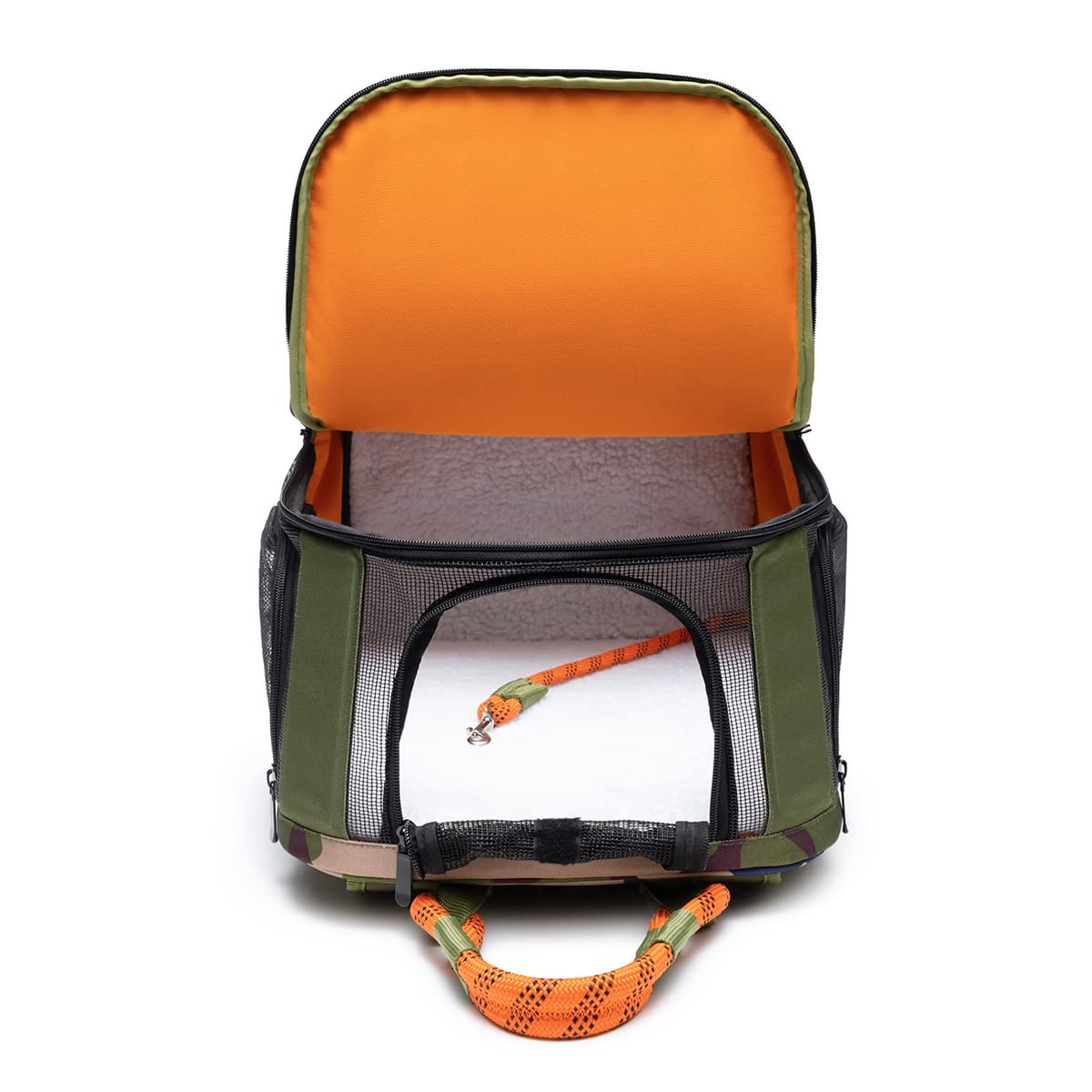 ROVERLUND Airline Approved Pet Carrier Backpack with Laptop Compartment - TSA Compliant for Small Dogs & Cats Under 25lbs - Perfect for Travel, Hiking & Daily Commutes