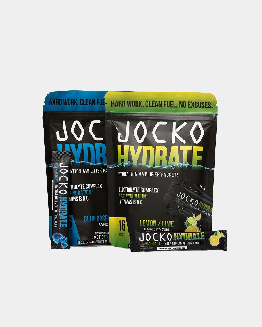 Jocko Fuel Hydrate - Electrolyte Powder for Hydration & Recovery | Perfect for Workouts, Sports & Outdoor Activities