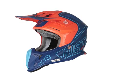 Matte Black Blue White Orange