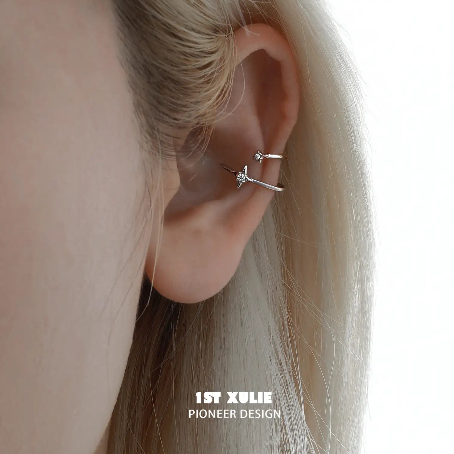 Star Trails S925 Sterling Silver Irregular Planetary Orbit Earrings | Hypoallergenic Fashion Jewelry for Women | Perfect for Parties, Date Nights & Gifts