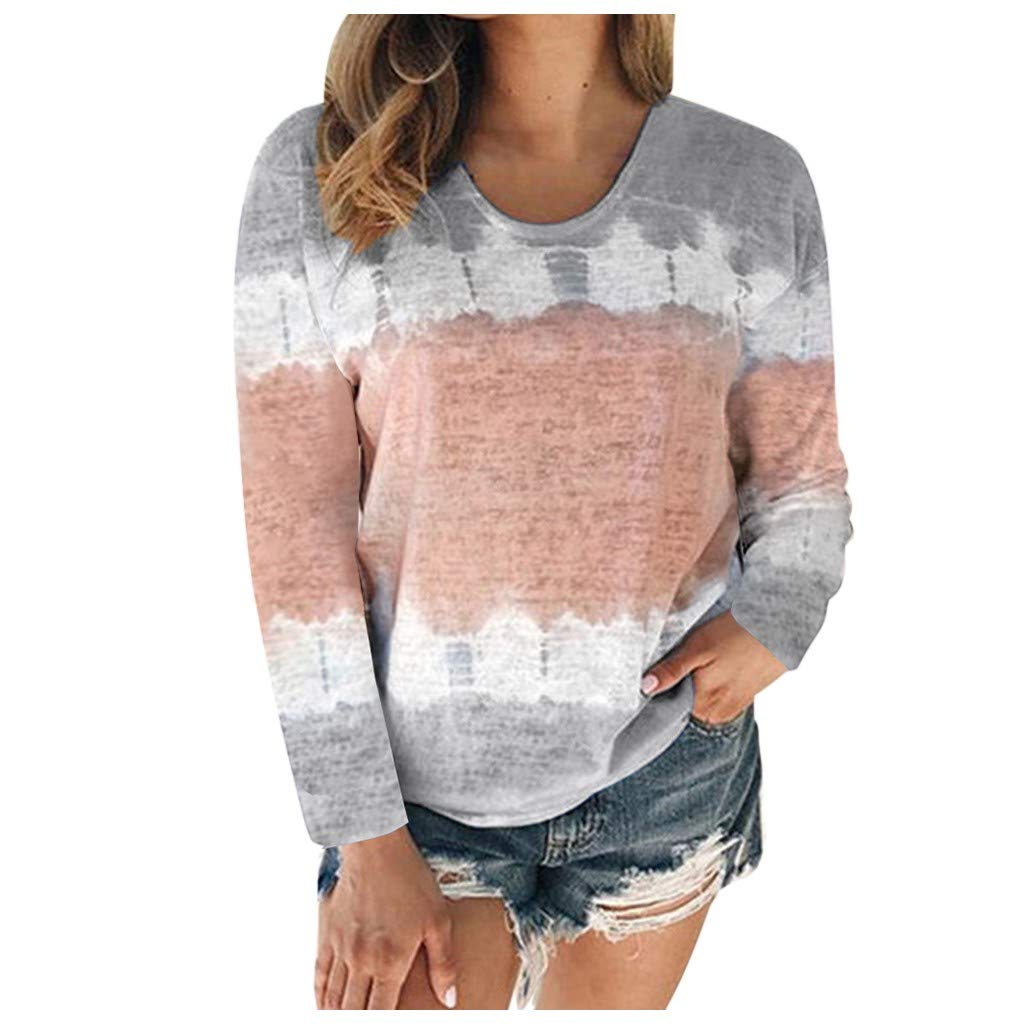 Women's Loose Fit Tunic Tops with 3/4 Bell Sleeves - Casual Crewneck Blouse Shirt for Everyday Wear | Perfect for Office, Weekend Outings & Layering