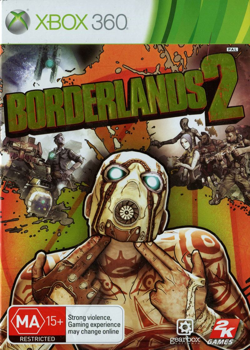 Borderlands 2 - Xbox 360 Game (PAL Version) - Action RPG Shooter for Adventure & Multiplayer Gaming