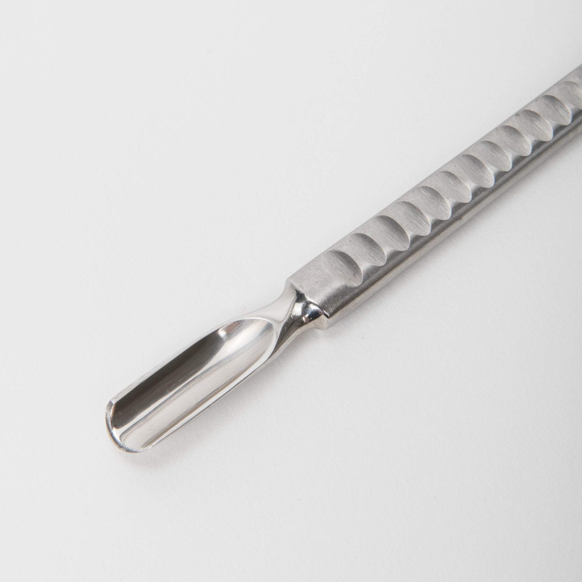 Premium Stainless Steel Cuticle Pusher & Nail Care Tool - Professional Manicure & Pedicure Kit for Home & Salon Use