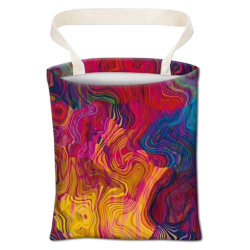 Abstract Rainbow Swirls