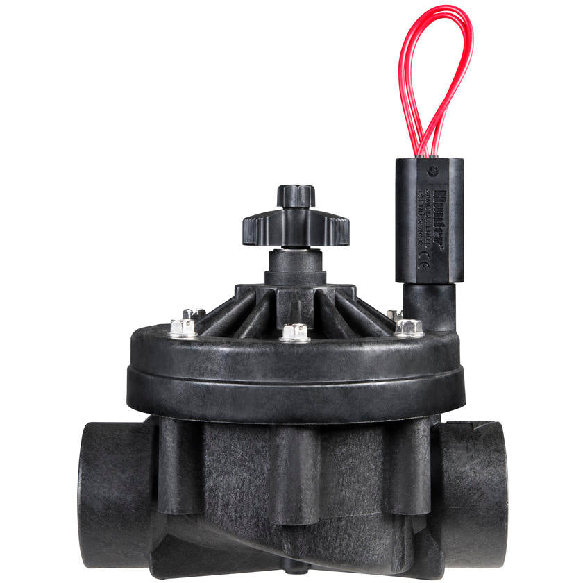 Hunter Industries ICV 151G FS 1-1/2 Inch Globe Valve with Filter Sentry - Durable Irrigation Valve for Lawn, Garden & Agricultural Water Systems
