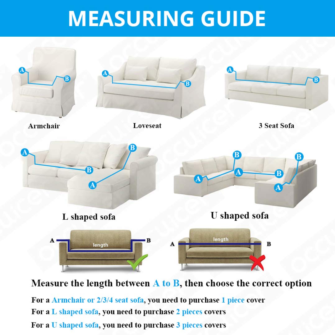 Stretchable Sofa Cover - Universal Elastic Couch Slipcover for Sectional & Loveseat, Dust-Proof Spandex Fabric in Purple - Perfect for Living Room Furniture Protection & Home Decor