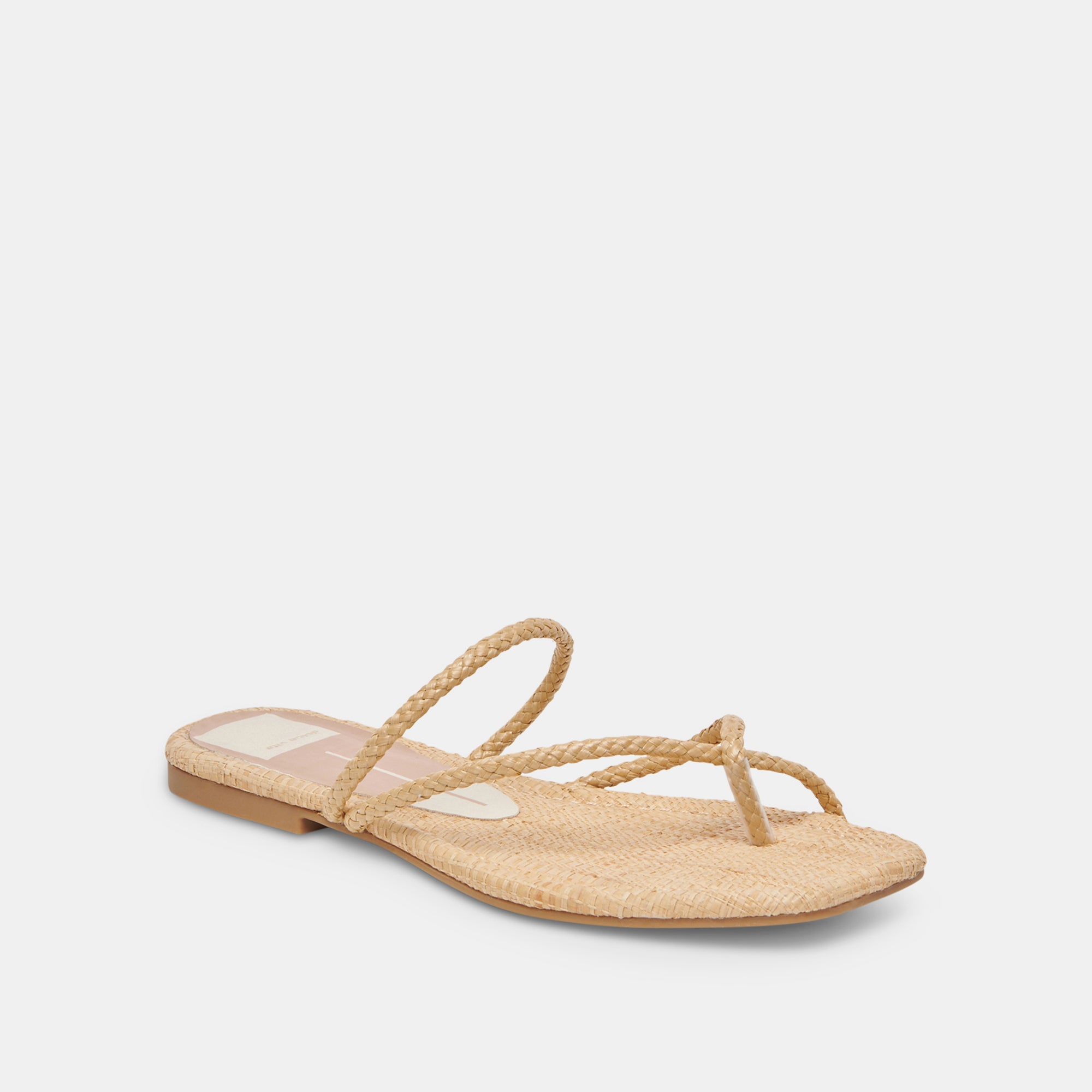 LEANNA SANDALS - Lightweight Natural Raffia Women's Summer Sandals for Beach, Vacation & Casual Outings