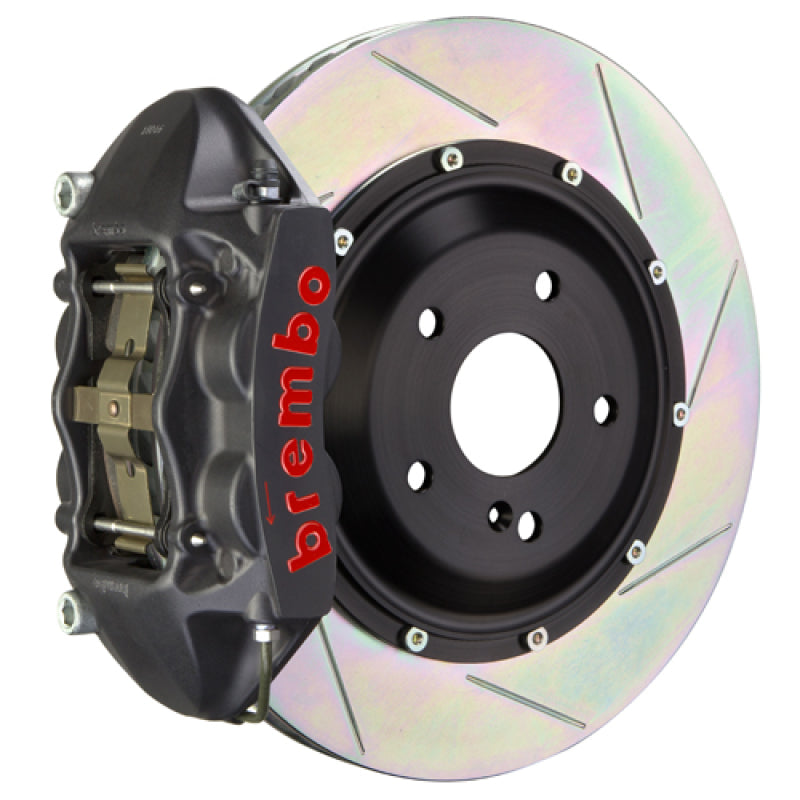 Brembo GT 4-Piston Rear Big Brake Kit (GTS, T1 Slotted, 15