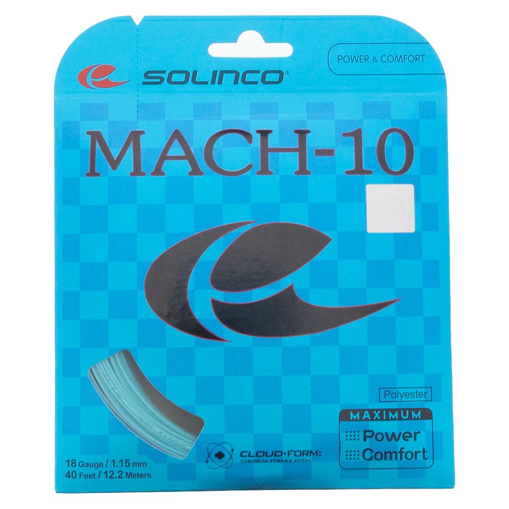 Mach 10 Tennis String - High Performance Tennis Racket Strings for Competitive Play | Perfect for Professional & Recreational Tennis Players