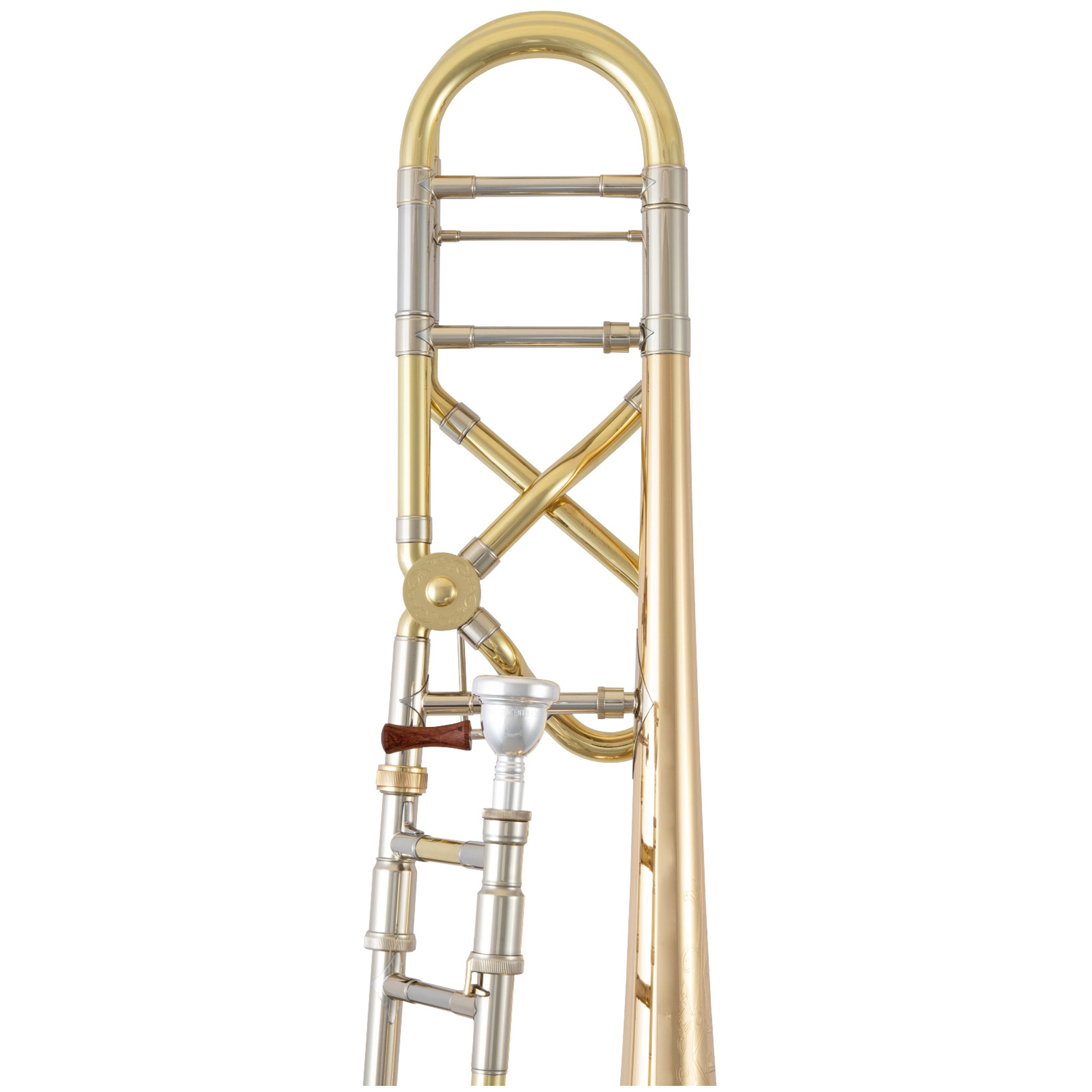 Bach A47XPS Stradivarius Artisan Tenor Trombone with F Attachment & X-Wrap Gold Brass Bell - Professional Brass Instrument for Orchestras, Jazz Bands & Solo Performances