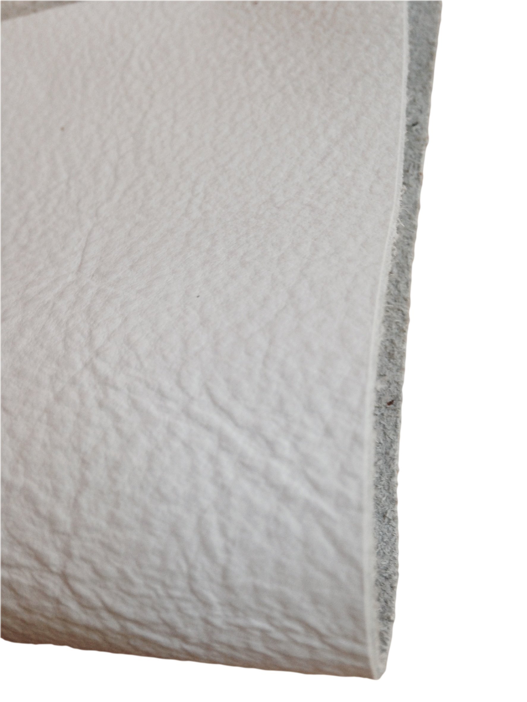Premium REED Leather HIDES - Natural Cowhide Skins (40 Sq Ft, White) for DIY Crafts, Upholstery & Home Decor Projects