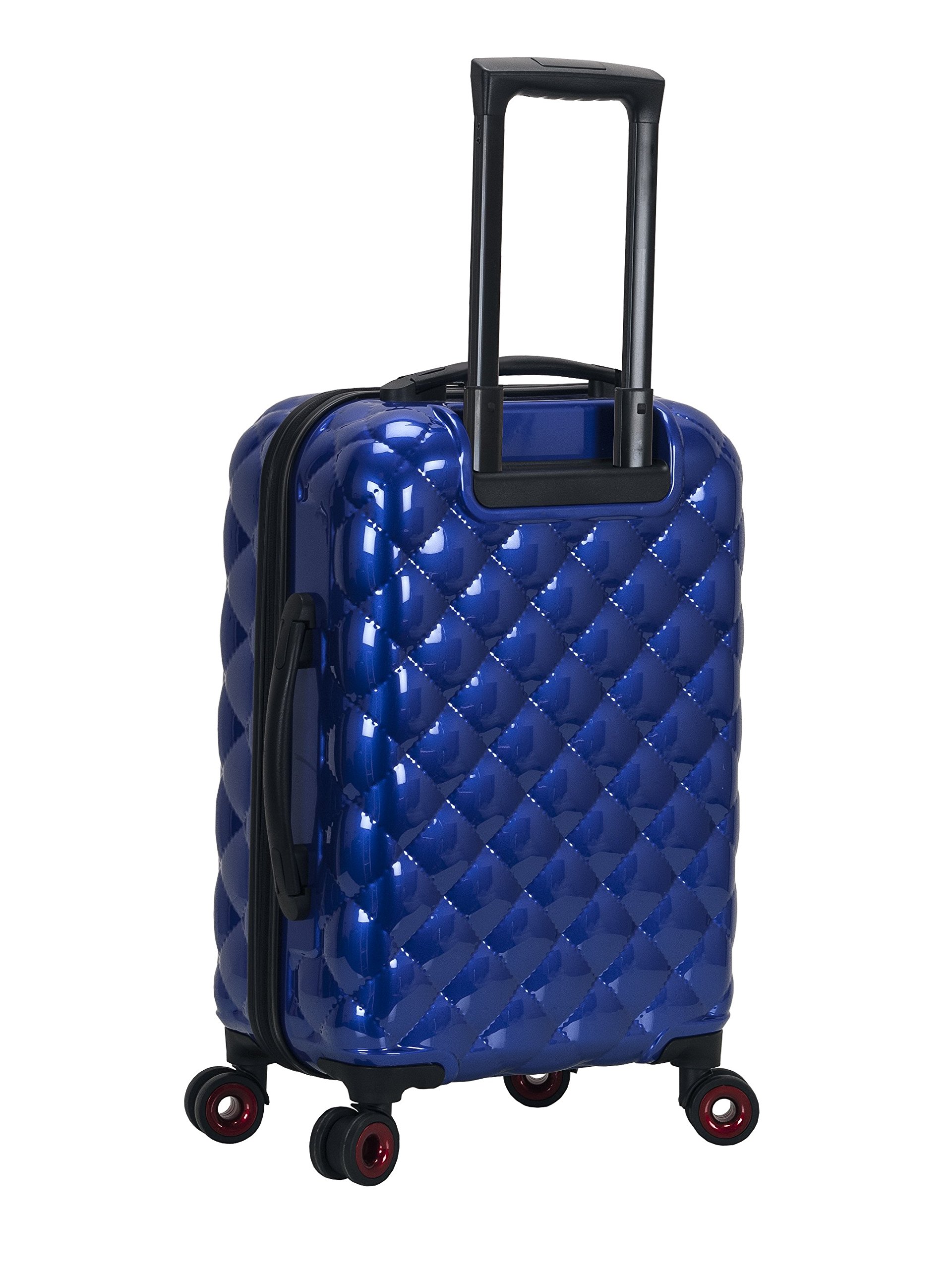 Rockland Expandable Hardside Spinner Wheel Luggage Set - 3-Piece (20/24/28 Inch) Blue Suitcase for Travel, Business Trips & Family Vacations | Durable Lightweight Luggage with 360° Wheels & TSA Lock
