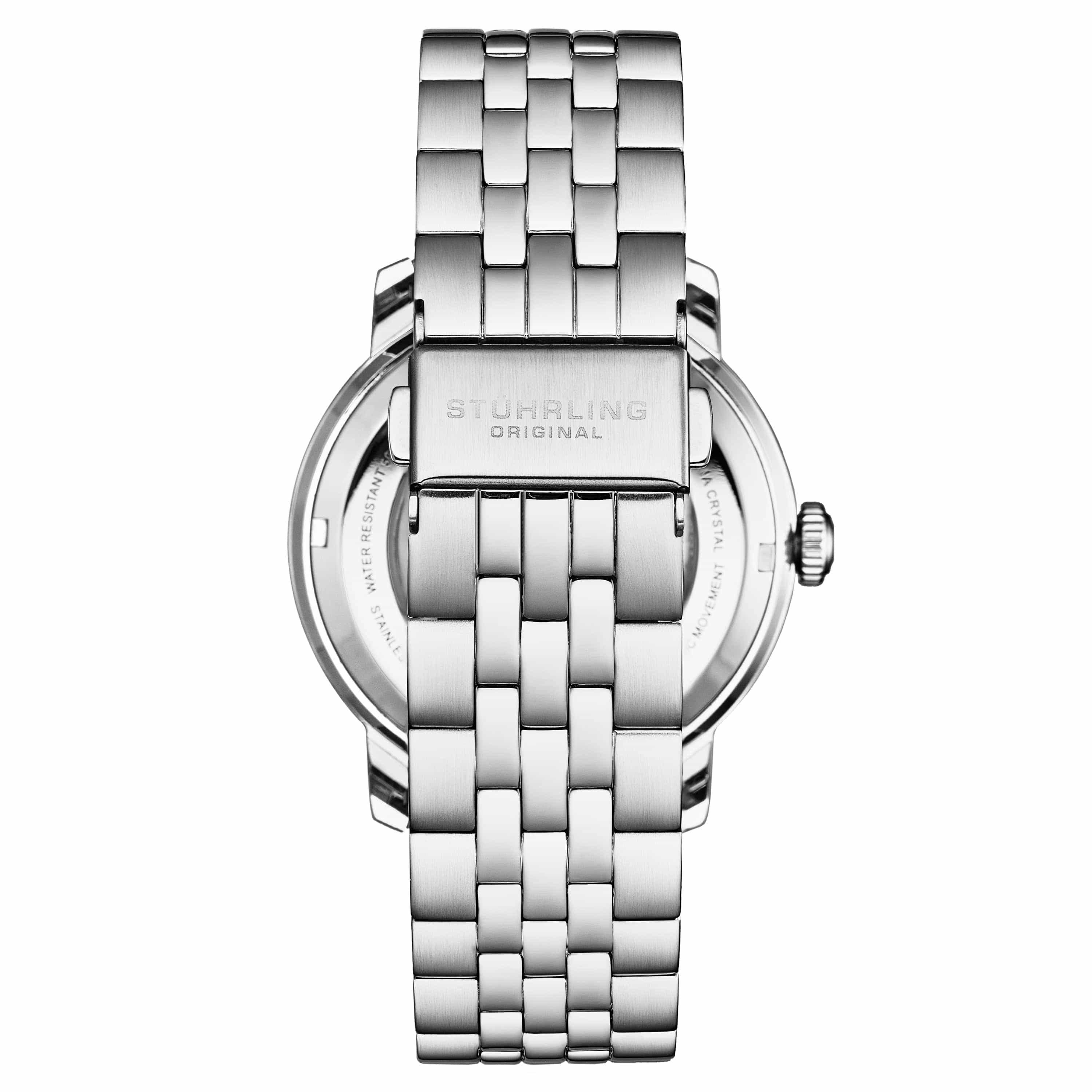Atrium 4031.3 Automatic 42mm Skeleton Watch for Men - Luxury Mechanical Timepiece with Transparent Dial - Perfect for Business, Formal Events & Gift Giving