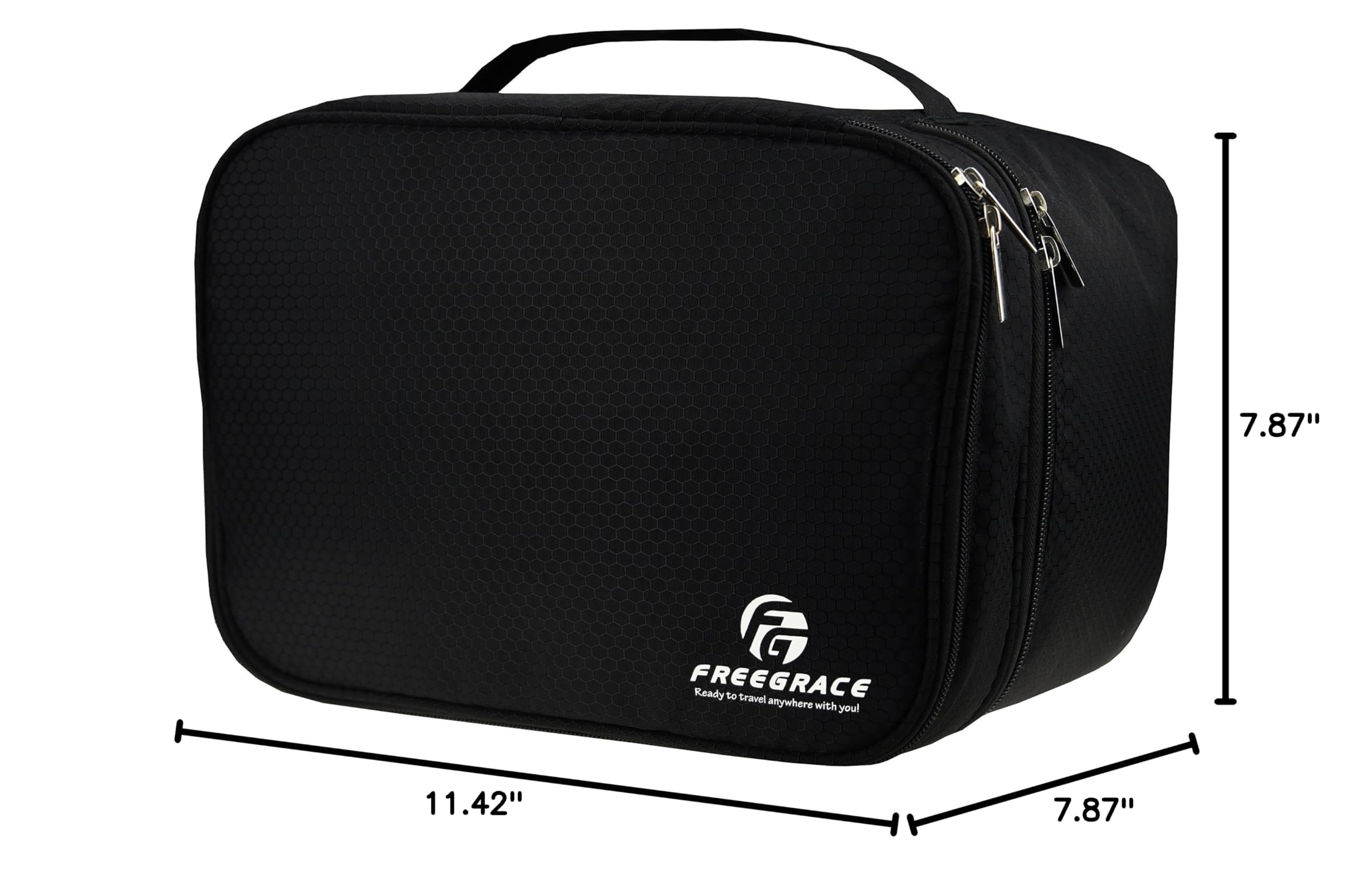 Large Travel Organizer Underwear Bag - Double Layer Packing Storage for Bras, Socks, Underwear & Toiletries | Perfect for Vacation, Business Trips & Gym Essentials