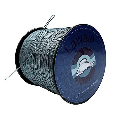 Lawaia 300M PE Braided Fishing Line - 4 Strands High Strength Multifilament (8-80LB) - Saltwater & Freshwater Fishing Gear for Bass, Trout, and Offshore Angling