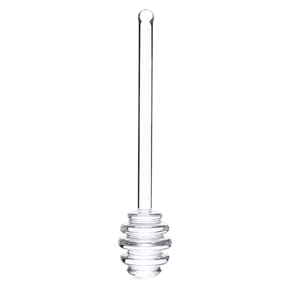 European Honey Stirring Bar - Glass Coffee & Cocktail Stick for Drinks & Jam